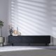 Meuble TV Avento Chêne Noir 150 cm Meuble TV Avento Chêne Noir 150 cm