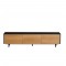 Meuble TV Avento Noir / Chêne Natural 180 cm
