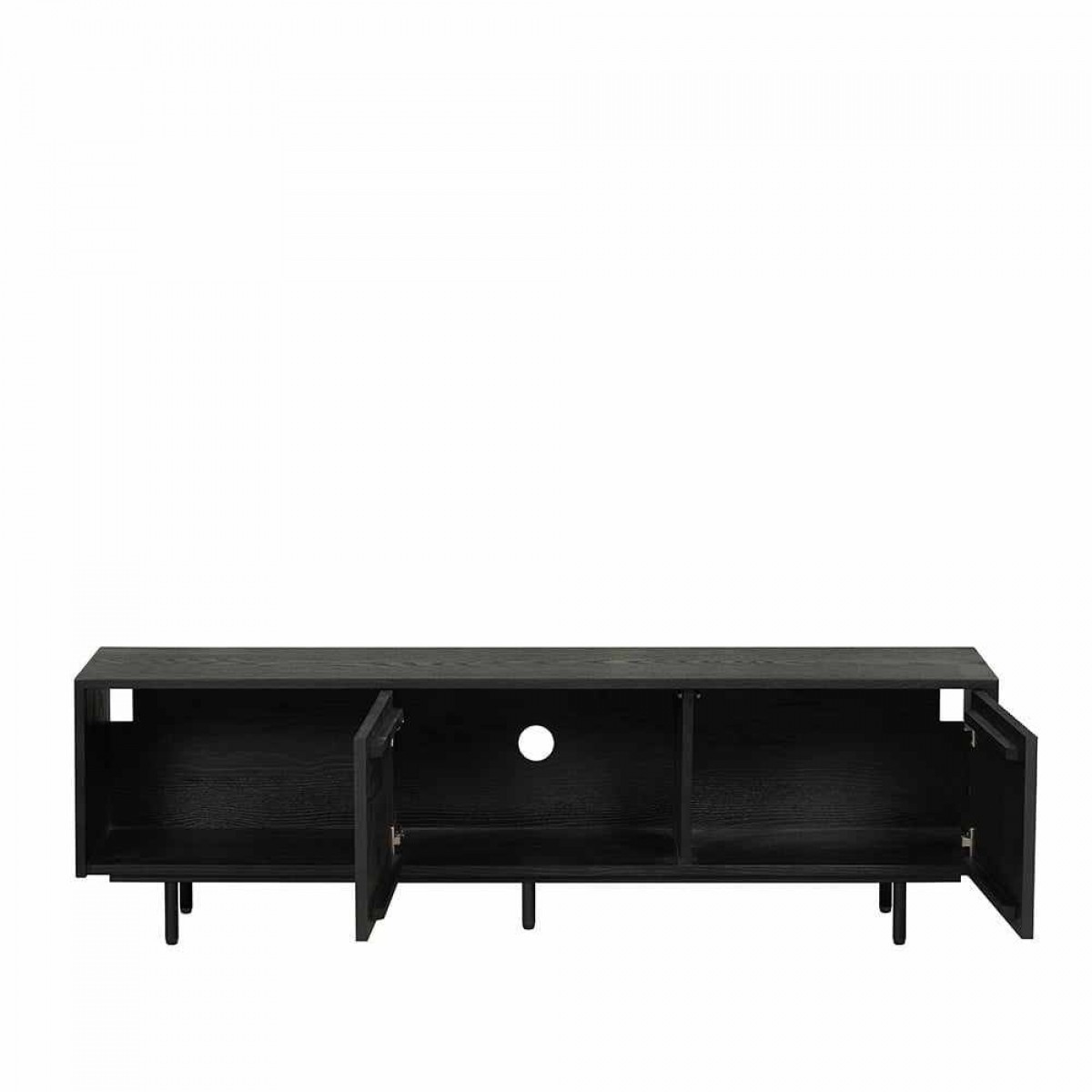 TV-Schrank Linda Schwarz Eiche 150 cm TV-Schrank Linda Schwarz Eiche 150 cm