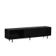 Meuble TV Linda Chêne Noir 180 cm Meuble TV Linda Chêne Noir 180 cm