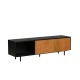 TV-Schrank Linda Eiche schwarz Natur 180 cm TV-Schrank Linda Eiche schwarz Natur 180 cm