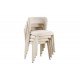 Stoel Restaurant Cafe Bar En Horeca - Elia Beige
