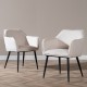 Stoel Restaurant Cafe Bar En Horeca - Mira Linnen Off White Stoel Restaurant Cafe Bar En Horeca - Mira Linnen Off White