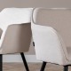 Stoel Restaurant Cafe Bar En Horeca - Mira Linnen Off White Stoel Restaurant Cafe Bar En Horeca - Mira Linnen Off White