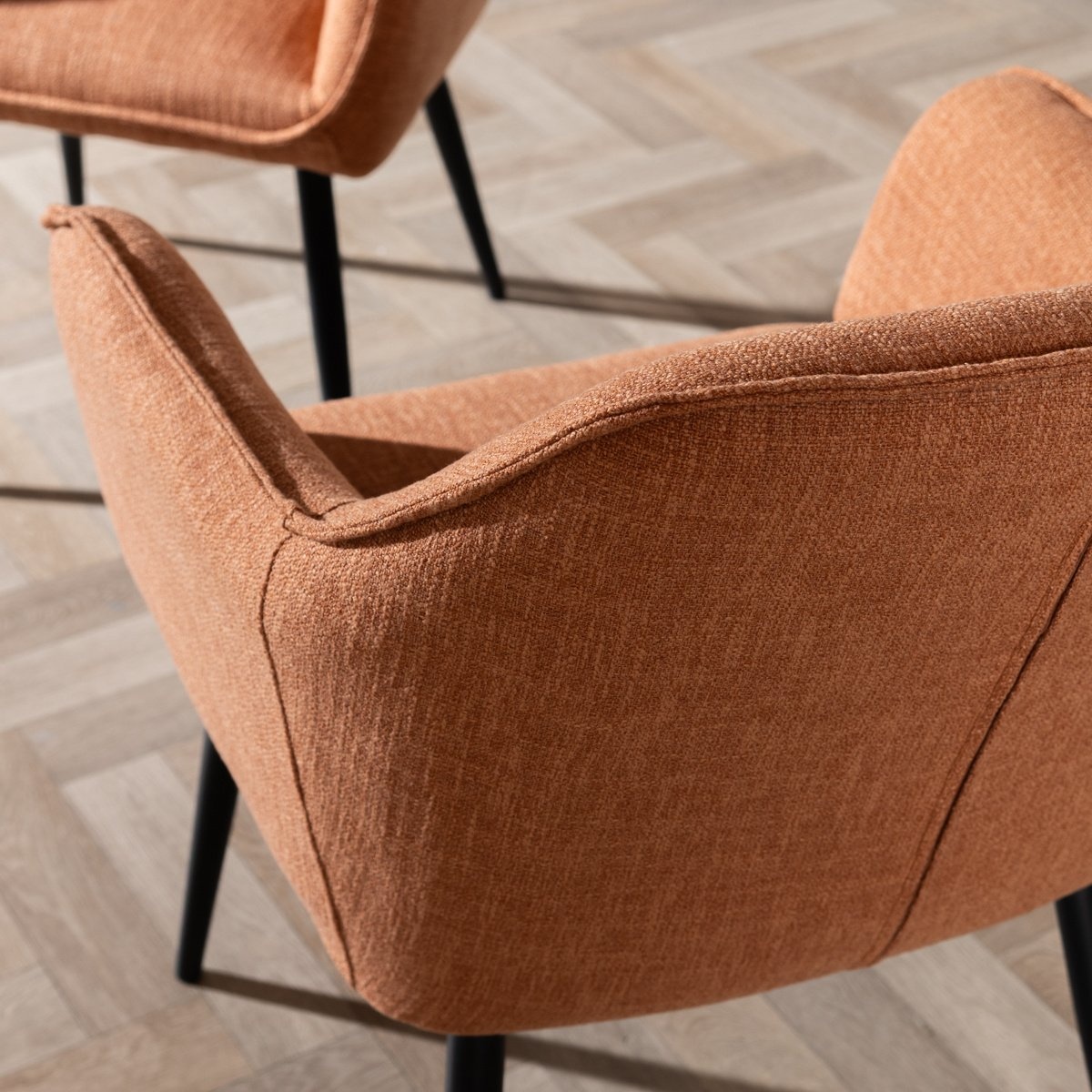 Chair Restaurant Cafe Bar And Horeca - Mira Linen Copper Chair Restaurant Cafe Bar And Horeca - Mira Linen Copper