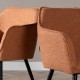 Chair Restaurant Cafe Bar And Horeca - Mira Linen Copper Chair Restaurant Cafe Bar And Horeca - Mira Linen Copper