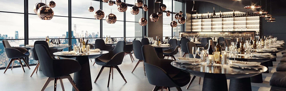 Projets pour restaurants, hôtels et bars